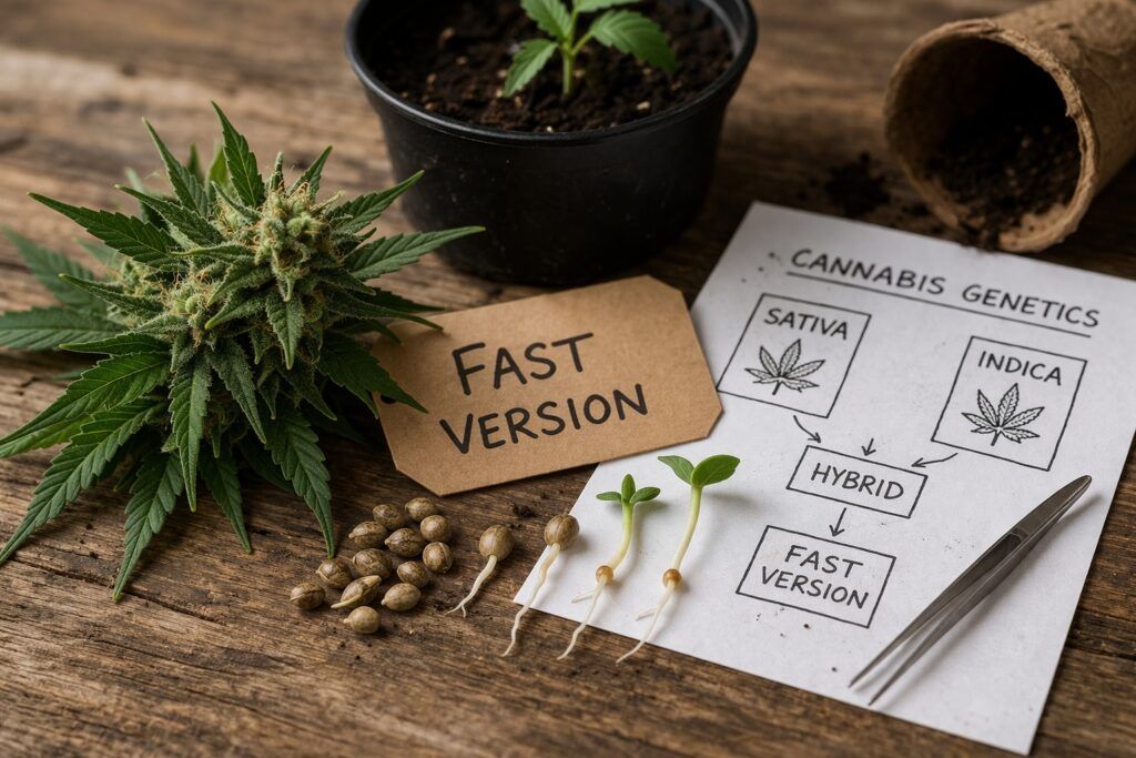 Genetyka marihuany fast version