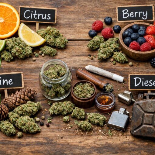 Najpopularniejsze profile terpenowe odmian marihuany