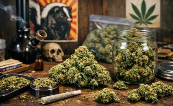 Odmiany marihuany skunk